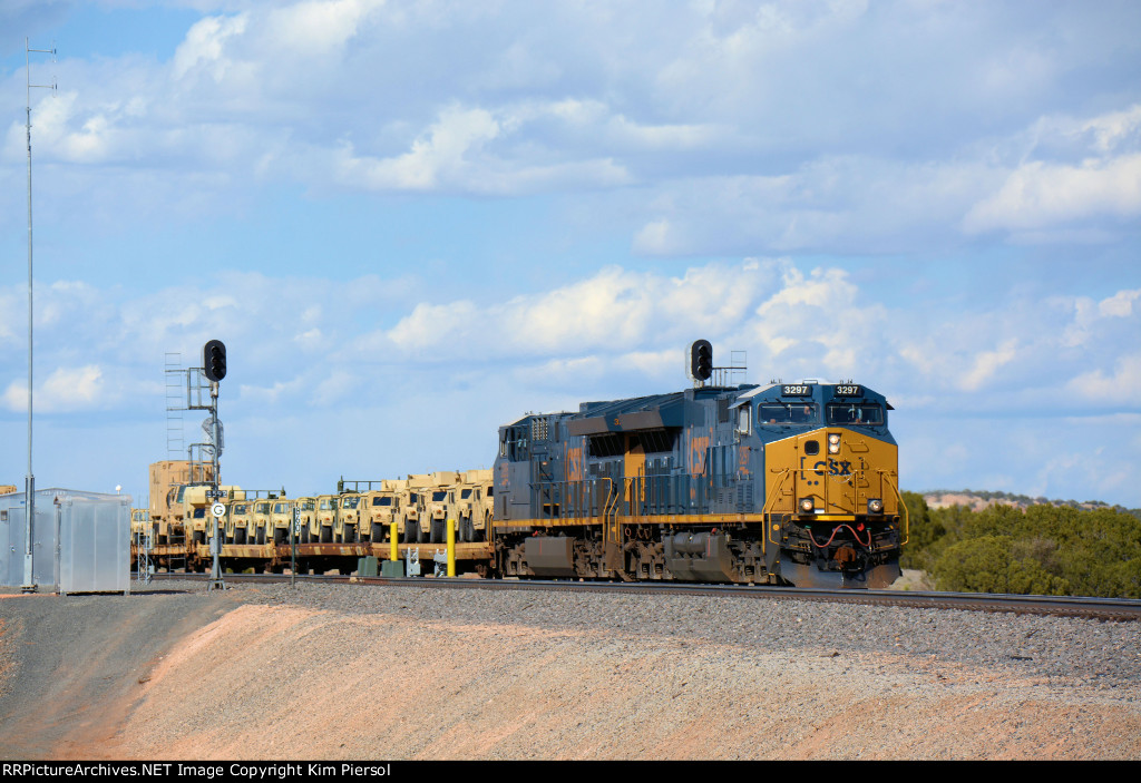 CSX 3297 3295 DODX Loads